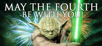 May the fourth be with You