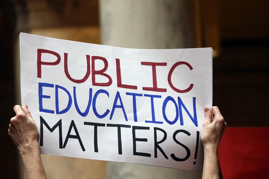 Rally shows support for public education