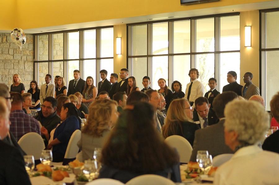 Top 30 seniors honored at banquet