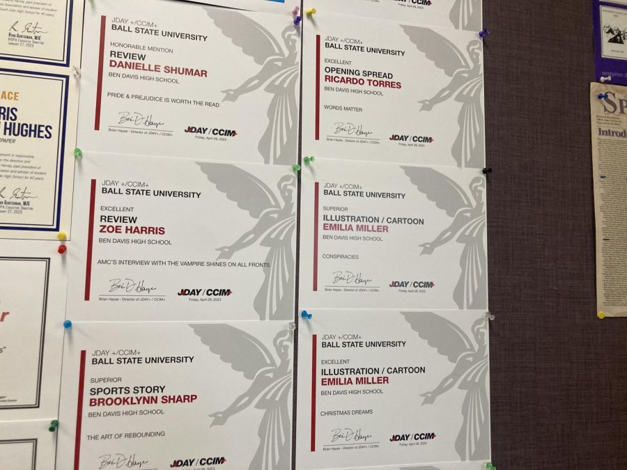 Journalism staffers bring home 21 awards from Ball State