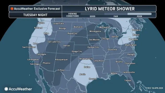 Look to the skies – Lyrid meteor shower is this week